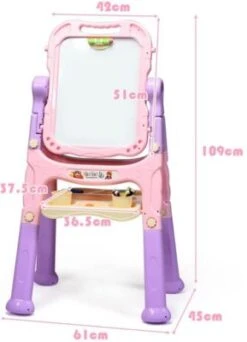 COSTWAY® Kindertafel Maltafel Standtafel Höhenverstellbar 13 COSTWAY® Kindertafel Maltafel Standtafel Höhenverstellbar -Kinder Verkauf 23208652 06