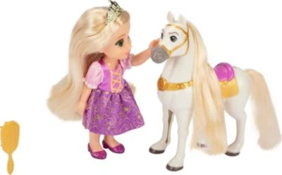 Disney Princess Petite Rapunzel & Maximus Abenteuerspielset, 15cm 4 Disney Princess Petite Rapunzel & Maximus Abenteuerspielset, 15cm – Bild 2