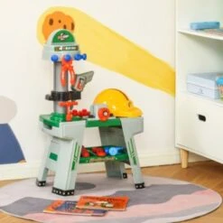 HOMCOM Kinder Werkbank Set Mit 37 Zubehörteilen -Kinder Verkauf 23785533 03