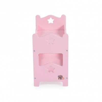 MONI Puppenbett PH12A003 Stockbett, Maße 31 X 16 X 26 Cm, Leiter, Sterne Puppenmöbel 6 MONI Puppenbett PH12A003 Stockbett, Maße 31 X 16 X 26 Cm, Leiter, Sterne Puppenmöbel – Bild 4