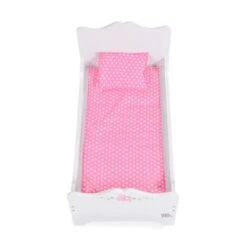 MONI Puppenbett PH12B019 Aus Holz, Maße 48 X 32 X 30 Cm, Kissen Und Unterlage Puppenmöbel -Kinder Verkauf 24498303 06