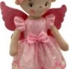 Sweety-Toys 13296 Stoffpuppe Ballerina Mit Rosa Kleid, 40 Cm