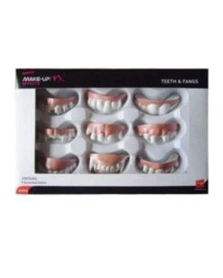 Smiffys™ Gebisse 9 Stück Kinder-Make-up