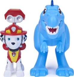 PAW Patrol Dino Rescue Marshall Hero Pup Spielfigur Im Set Mit Beweglicher Dinosaurier-Figur Und Überraschungs-Dino, Spielzeug Für Kinder Ab 3 Jahren -Kinder Verkauf 24780057 03