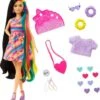 Barbie Totally Hair Puppe (schwarze/bunte Haare) Inkl. Styling-Zubehör -Kinder Verkauf 24798462 01