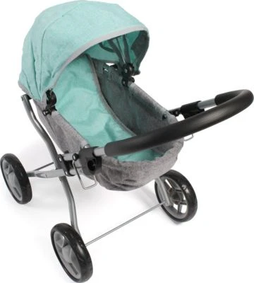 CHIC 2000 Puppenwagen LILLI, Melange Mint 6 CHIC 2000 Puppenwagen LILLI, Melange Mint – Bild 4