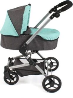 CHIC 2000 Kombi-Puppenwagen FIDES 3 In 1, Melange Mint -Kinder Verkauf 24957638 03