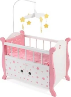 CHIC 2000 Puppenbett Mit Mobile, Stars Pink -Kinder Verkauf 24957725 03