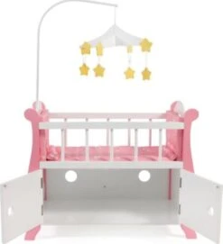 CHIC 2000 Puppenbett Mit Mobile, Stars Pink -Kinder Verkauf 24957725 04