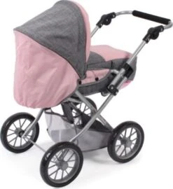 CHIC 2000 Kombi-Puppenwagen LENI, Melange Grau-rosa -Kinder Verkauf 24957764 04