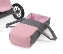 CHIC 2000 Kombi-Puppenwagen LENI, Melange Grau-rosa -Kinder Verkauf 24957764 06