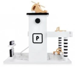 Mamabrum Holzgarage Mit Aufzug, Tankstellen, Waschanlage, Hubschrauber Und Spielautos -Kinder Verkauf 25036906 04