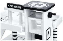 Mamabrum Holzgarage Mit Aufzug, Tankstellen, Waschanlage, Hubschrauber Und Spielautos -Kinder Verkauf 25036906 05