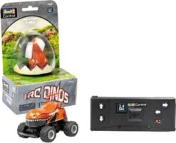RC Mini Dino T-REX , Revell Control Ferngesteuertes Mini Auto - Dino, 6,5 Cm