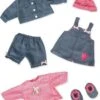 BAYER Puppenkleidung Jeans-Set, 42-46cm 1 BAYER Puppenkleidung Jeans-Set, 42-46cm -Kinder Verkauf 2563825 01