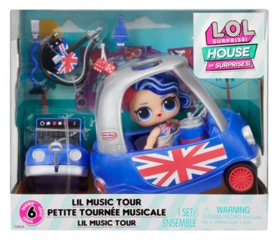 L.O.L. Furniture Playset With Doll - Cheeky Babe + Lil Music Tour 4 L.O.L. Furniture Playset With Doll - Cheeky Babe + Lil Music Tour – Bild 2