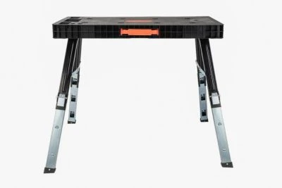 TECH-CRAFT Werkbank 5-in-1 Montagetritt Rollwagen/Montageliege Sägebock 4 TECH-CRAFT Werkbank 5-in-1 Montagetritt Rollwagen/Montageliege Sägebock – Bild 2