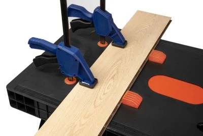 TECH-CRAFT Werkbank 5-in-1 Montagetritt Rollwagen/Montageliege Sägebock 7 TECH-CRAFT Werkbank 5-in-1 Montagetritt Rollwagen/Montageliege Sägebock – Bild 5