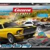 CARRERA GO!!! - Highway Chase Autorennbahn Mit US Cars Ford Mustang '67 Und Chevrolet Camaro ZL1 "Sheriff", Starterpaket -Kinder Verkauf 25980927 01