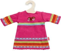 Heless Puppen-Strickkleid Hearty, Gr. 28-35 Cm