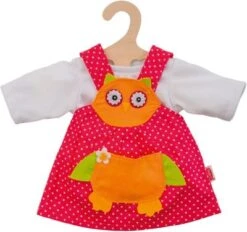 Heless Puppenkleid Mit Eulenmotiv, 2-tlg., Gr. 28-35 Cm