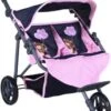 KNORRTOYS.COM Zwillingspuppenwagen Duo - Navy Pink Bear 2 KNORRTOYS.COM Zwillingspuppenwagen Duo - Navy Pink Bear -Kinder Verkauf 26106739 01