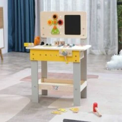 Baby Vivo Spielwerkbank Mit Tafel Und 39 Tlg. Zubehör - Bob -Kinder Verkauf 26292537 06