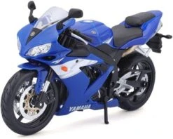 Maisto Modellmotorrad Yamaha YZF-R1 (blau, Maßstab 1:12)