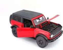 Maisto Modellauto Ford Bronco '21 Wildtrak (rot, Maßstab 1:18) -Kinder Verkauf 26557147 06