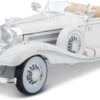 Maisto Modellauto Mercedes 500K Typ Specialroadster 1936 (weiß, Maßstab 1:18) 1 Maisto Modellauto Mercedes 500K Typ Specialroadster 1936 (weiß, Maßstab 1:18) -Kinder Verkauf 26557159 01