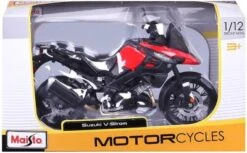 Maisto Modellmotorrad Suzuki V-Strom (schwarz-rot, Maßstab 1:12) 9 Maisto Modellmotorrad Suzuki V-Strom (schwarz-rot, Maßstab 1:12) -Kinder Verkauf 26557167 04