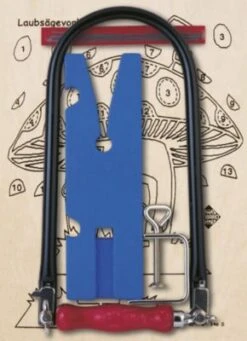 Pebaro Laubsäge-Set Auf Holzvorlage, 10 Teile, 915