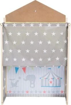 Roba Kasperletheater, Großes Puppentheater Aus Holz, Kaspertheater Freistehend Mit Stoffbespannung -Kinder Verkauf 27199114 06