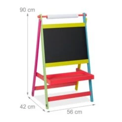 Relaxdays Kindertafel Mit Papierrolle -Kinder Verkauf 27262980 04