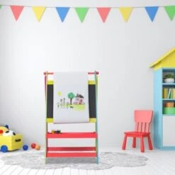 Relaxdays Kindertafel Mit Papierrolle -Kinder Verkauf 27262980 05
