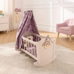 Howa Puppenwiege Puppenbett Incl. Bettzeug Und Himmel "rainbow" -Kinder Verkauf 27289793 02