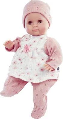 Schildkröt Puppe Schlummerle Gr. 32 Cm (Mal Haar, Braune Schlafaugen, Baby Puppe Inkl. Kleidung)