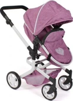 CHIC 2000 Kombi-Puppenwagen "MIKA", Jeans Pink -Kinder Verkauf 27379306 04