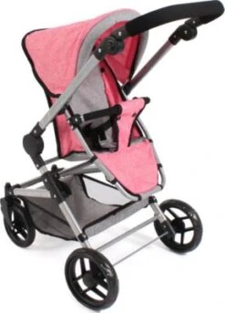 CHIC 2000 Kombi-Puppenwagen FIDES 3 In 1, Melange Pink -Kinder Verkauf 27379376 05