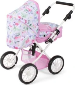 CHIC 2000 Kombi-Puppenwagen LENI, Flowers -Kinder Verkauf 27379386 03