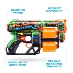X-Shot - Skins Dread Blaster K.O. Mit Darts -Kinder Verkauf 27530353 05