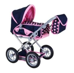 KNORR Toys Puppenwagen Ruby - "Pink Hearts" -Kinder Verkauf 28421413 03