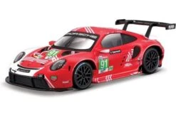 Bburago Modellauto Porsche 911 RSR LeMans '20 (Maßstab 1:24)
