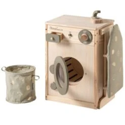 Howa Kinderwaschmaschine Aus Holz Mit Wäscheleine, Bügelbrett, Wäschekorb Und Bügeleisen -Kinder Verkauf 28478912 03
