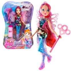 Bloom | Sirenix Fairy Bubbles Winx Puppe | Fee 28 Cm