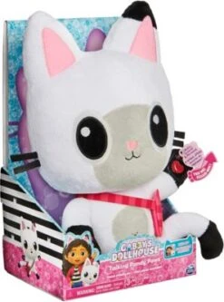 SPIN MASTER Gabby‘s Dollhouse, 33cm Große Plüsch-Katze Talking Pandy Paws (deutsch: Panda Pfötchen) Mit Lichtern, 2 Englischen Liedern Und 10 Geräuschen -Kinder Verkauf 28687486 04