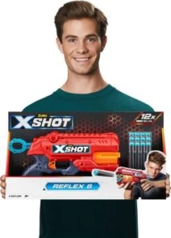 X-Shot - Excel Reflex 6 Blaster Mit Darts -Kinder Verkauf 28912792 04