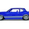 Maisto Modellauto Design Chevrolet Monte Carlo Lowrider `86 (blau, Maßstab 1:24)