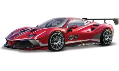 Bburago Modellauto Ferrari 488 Challenge EVO '20 (rot, Maßstab 1:43) 3 Bburago Modellauto Ferrari 488 Challenge EVO '20 (rot, Maßstab 1:43)