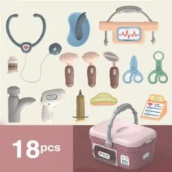 Multifunktionales Spielzeugset Arzt Krankenschwester Stethoskop-Injektion Tragbares Medizinisches Kit -Kinder Verkauf 28983271 02